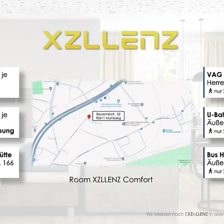 Xzllenz Traum Studio-apartment, Frei-parken, U-bahn, Kueche Apartment