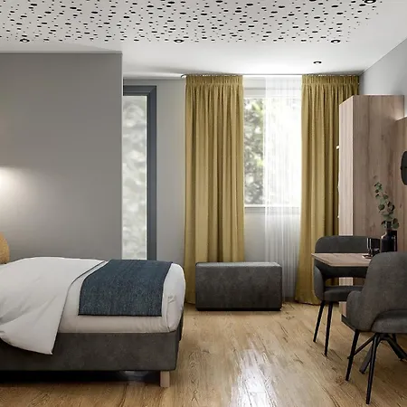 Xzllenz Traum Studio-apartment, Frei-parken, U-bahn, Kueche Nuremberg